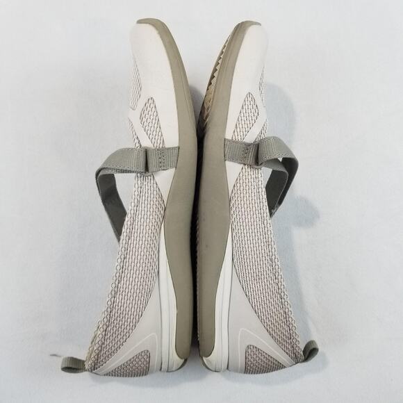 Merrell Womens 9.5 Taupe Mary Jane Mesh Walking Shoes Comfort Strap Lightweight - Picture 8 of 10